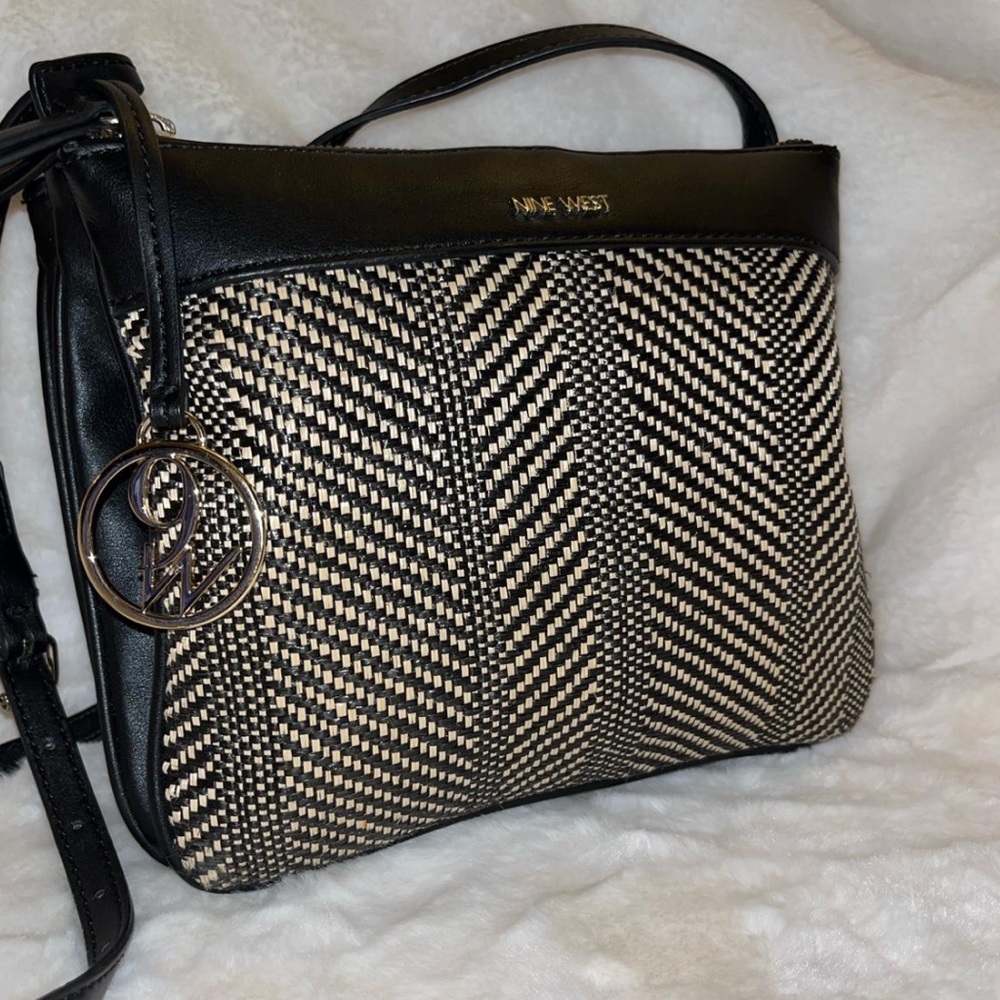 Leather  NINE WEST handbag